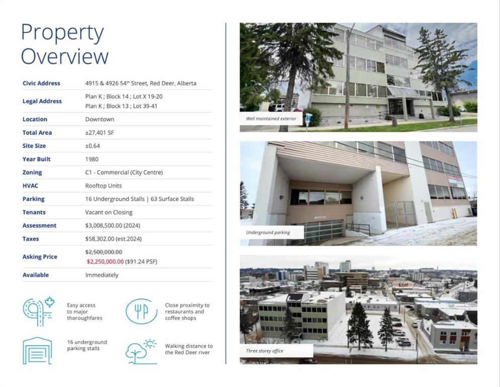 4915 & 4926 54 Street, Red Deer, Alberta, T4N 2G7 (100119582)