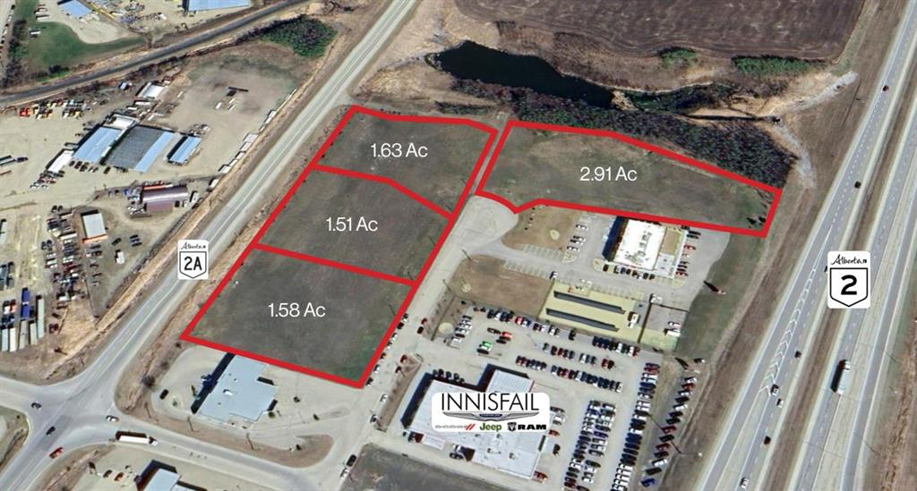 5130, 5135, 5125 & 5115 40 Avenue, Innisfail, Alberta, T4G 1Z1 (105381893)