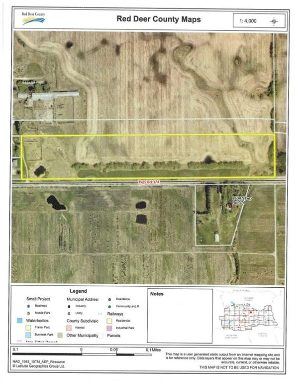 TWship Road 374, Rural Red Deer County, Alberta, T4E 1B3 (105965005)
