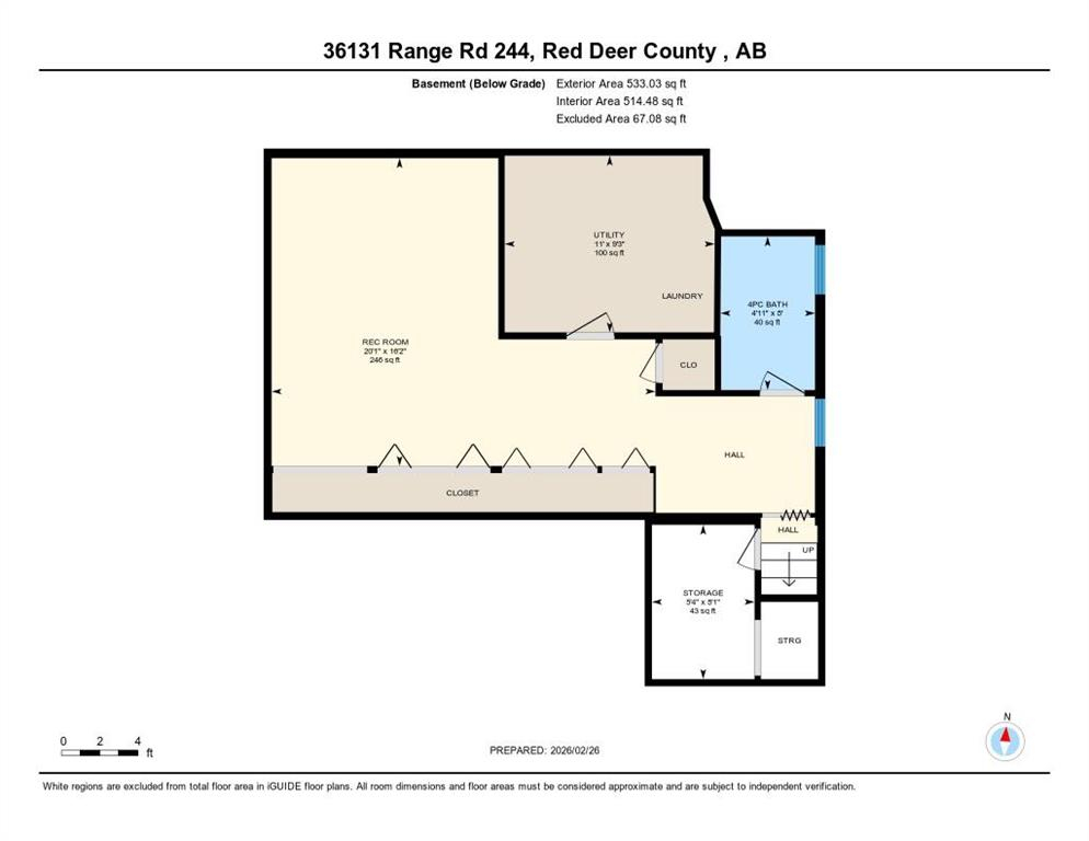36131 Range Road 244, Rural Red Deer County, Alberta, T0M 1K0 (108930490)