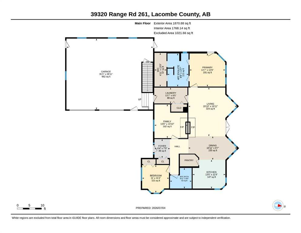 393320 261 Range, Rural Lacombe County, Alberta, T0M0J0 (113811657)