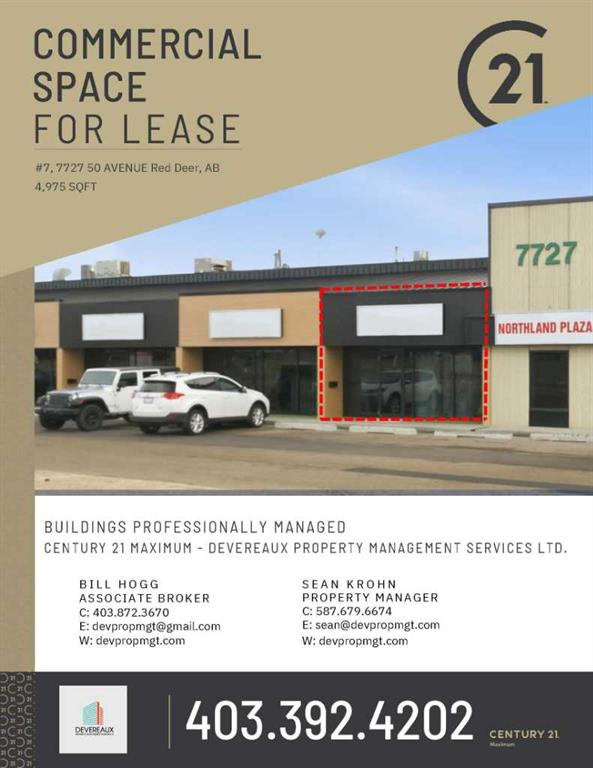 7-7727 50 Avenue, Red Deer, Alberta, T4P 1M7 (99117647)