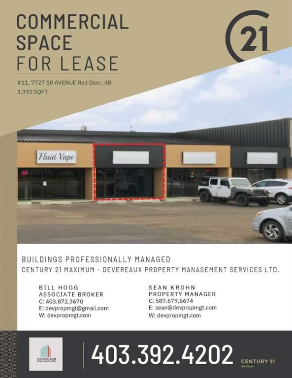 11-7727 50 Avenue, Red Deer, Alberta, T4P 1M7 (99118683)